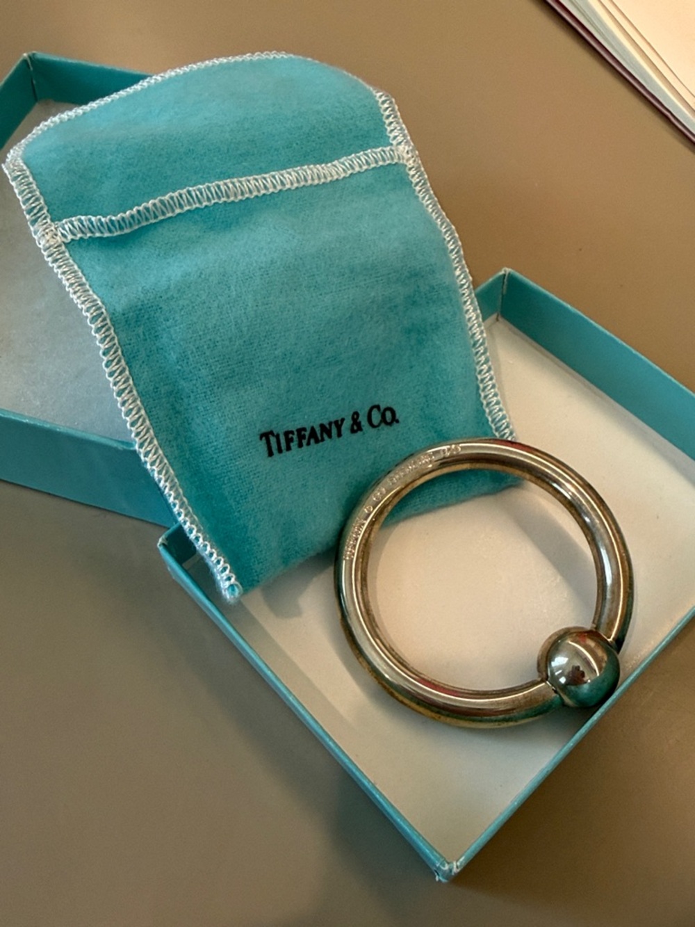 Tiffany & Co. Silver Baby Rattle .925